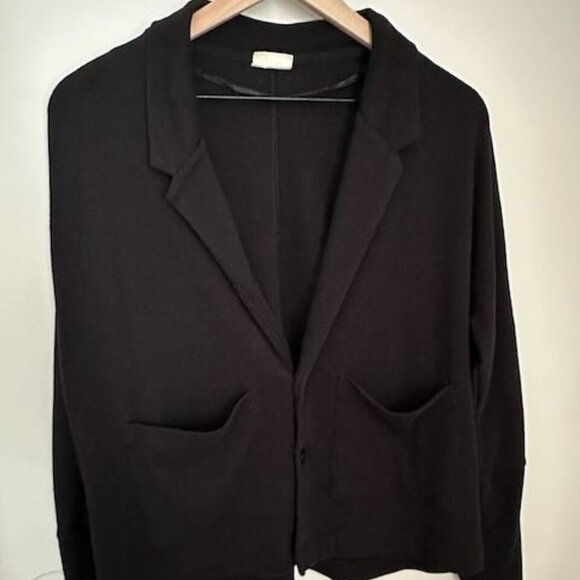 PACT Airplane Relaxed Blazer (BLACK) - Picture 1 of 4